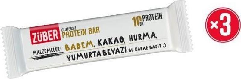 Protein Bar Bademli 35g X 3 Adet