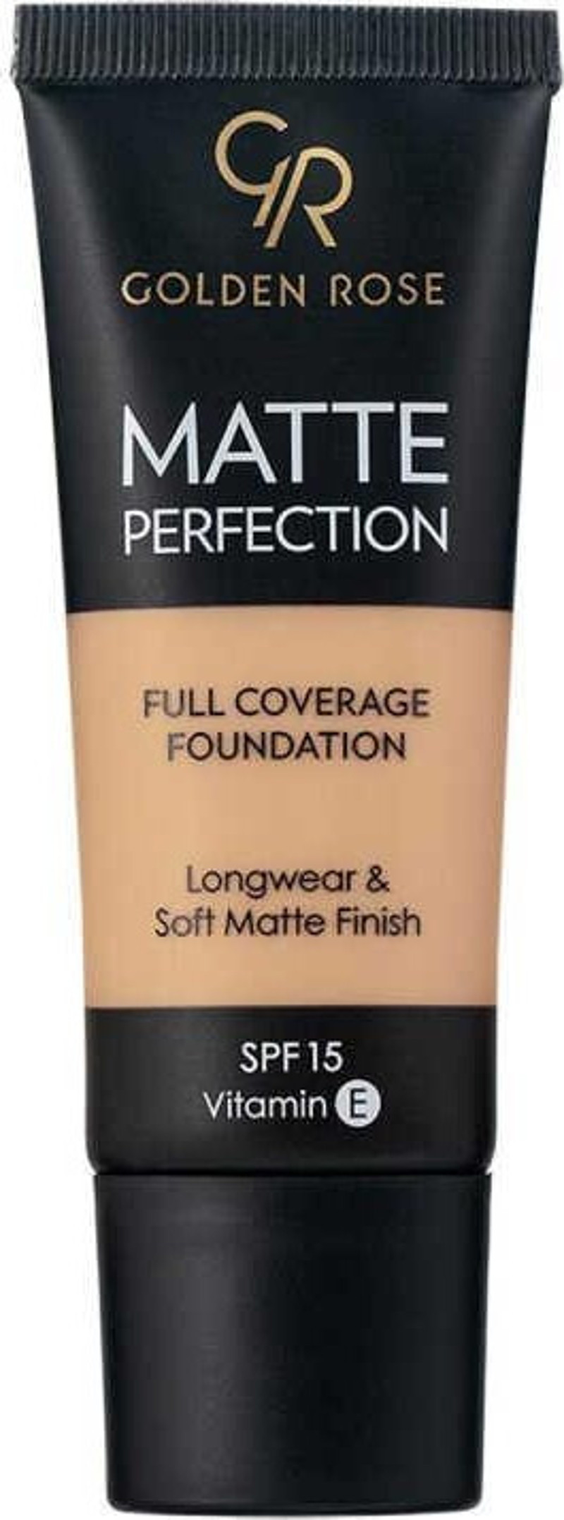 Golden Rose Matte Perfection SPF 15 Natural 05 35 ml Likit Fondöten