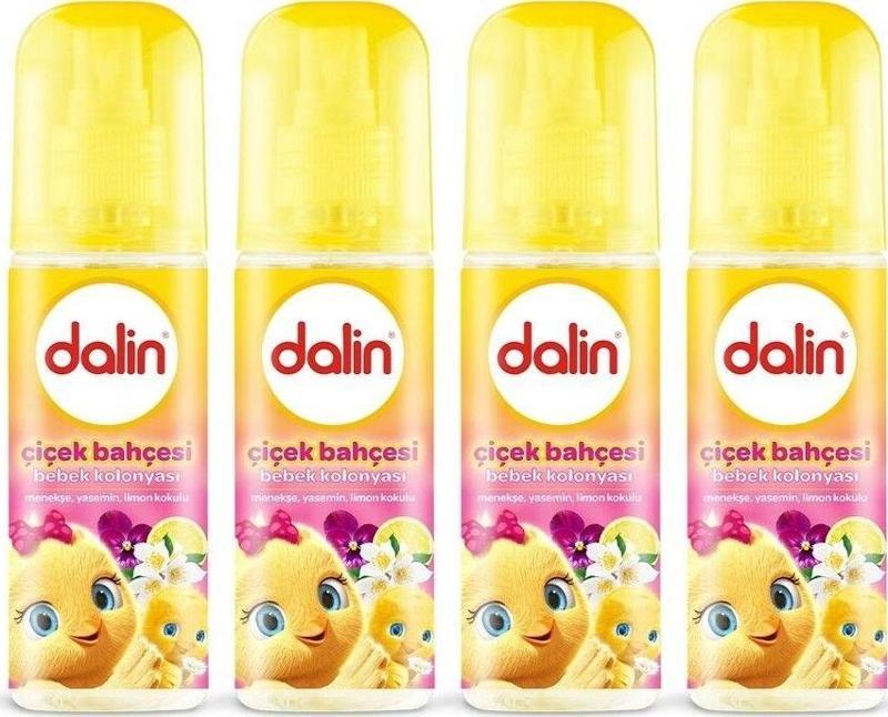 Bebek Kolonyası Çiçek Bahçesi 150 ml X 4 Adet