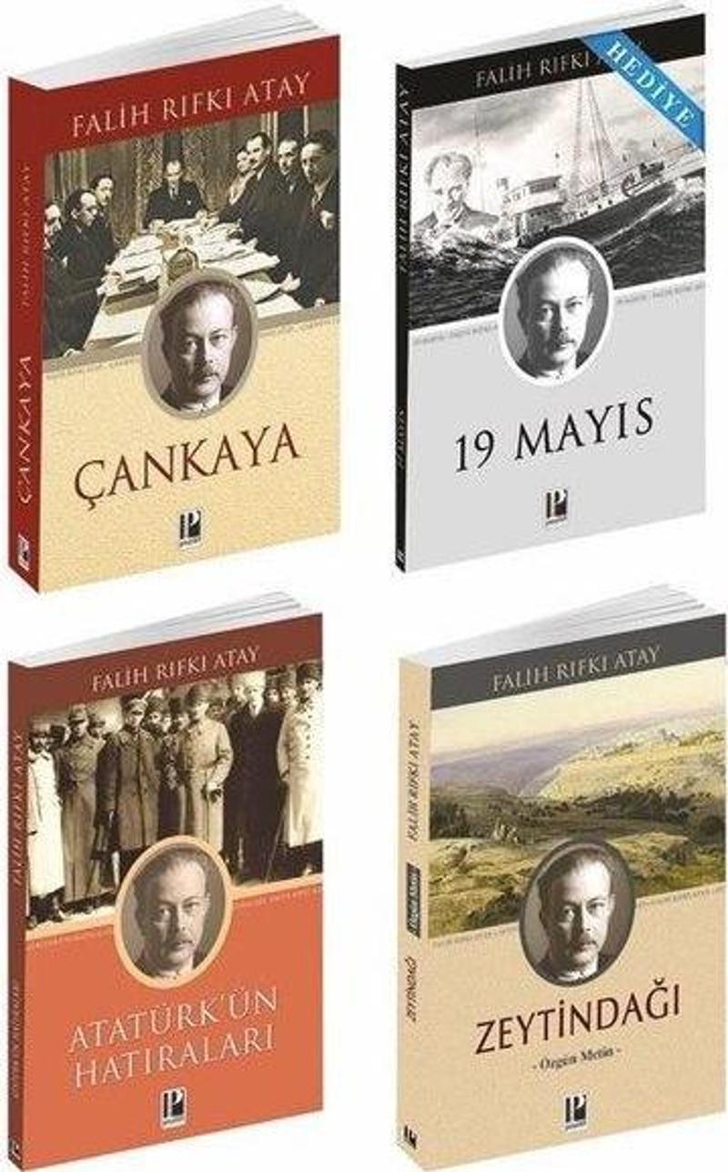 Zeytindağı - Çankaya Atatürk'ün Hatıraları Seti - 4 Kitap Takım - 19 Mayıs Kitabı Hediyeli