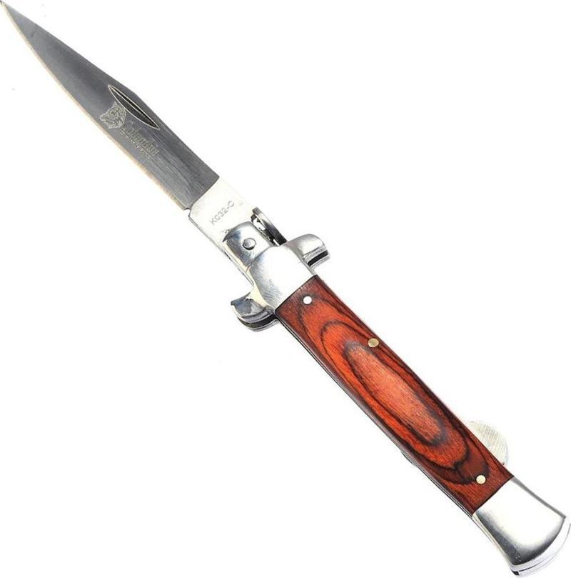 K032-C Full Rivet Italian Style Knife Çakı