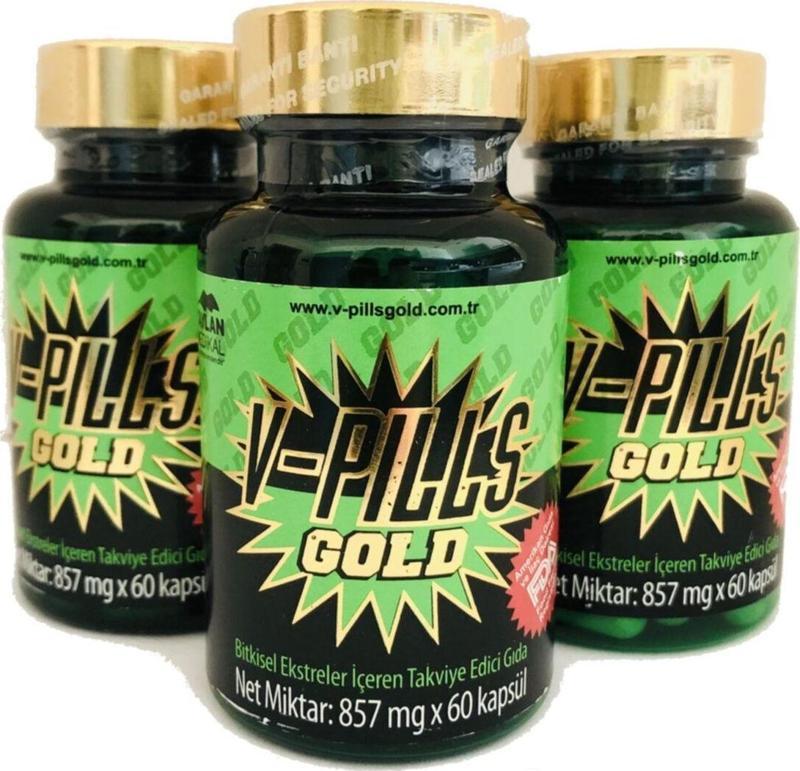 Vpills Gold Bitkisel 60 Kapsül 3kutu