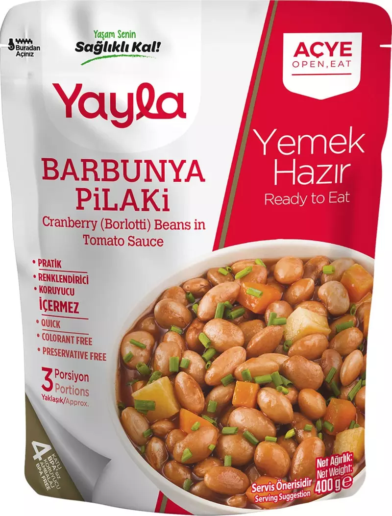 Yemek Hazır Barbunya Pilaki 400 gr