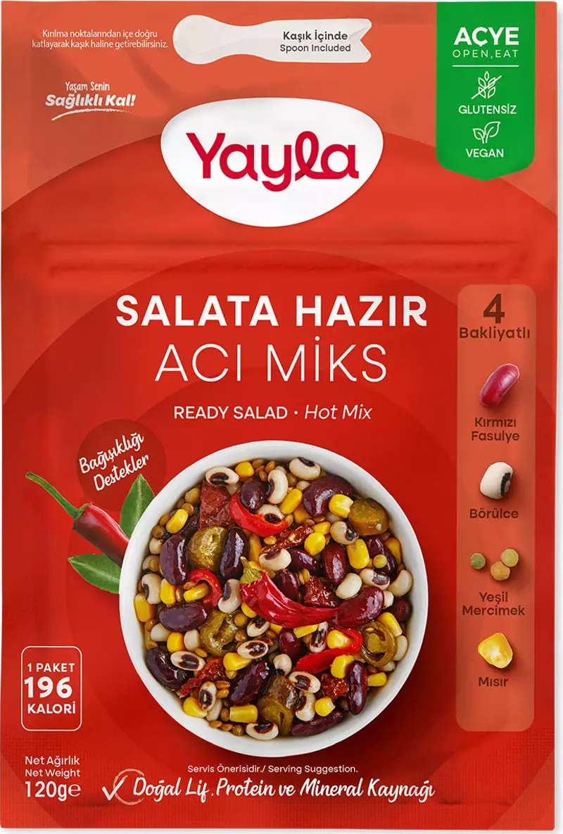 Salata Hazır Acı Miks 120 gr