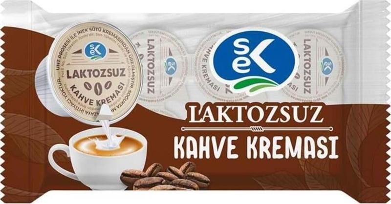 Laktozsuz Kahve Kreması 15 ml x 100 Adet Kapsül