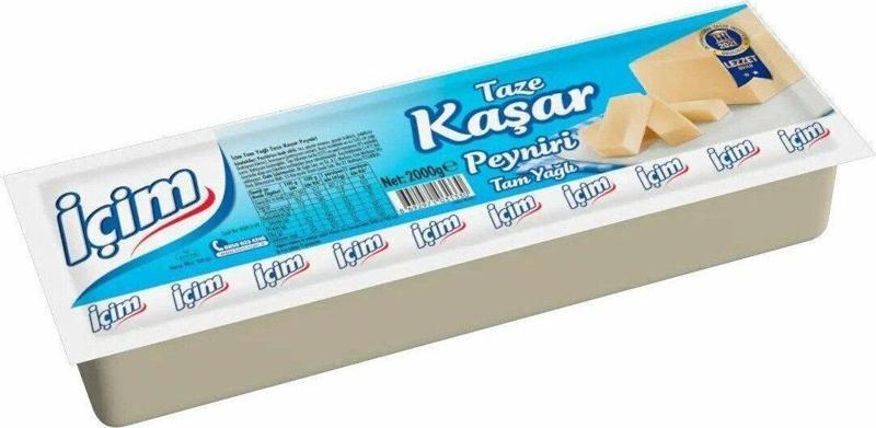 Tam Yağlı Kaşar Peyniri 2000 gr