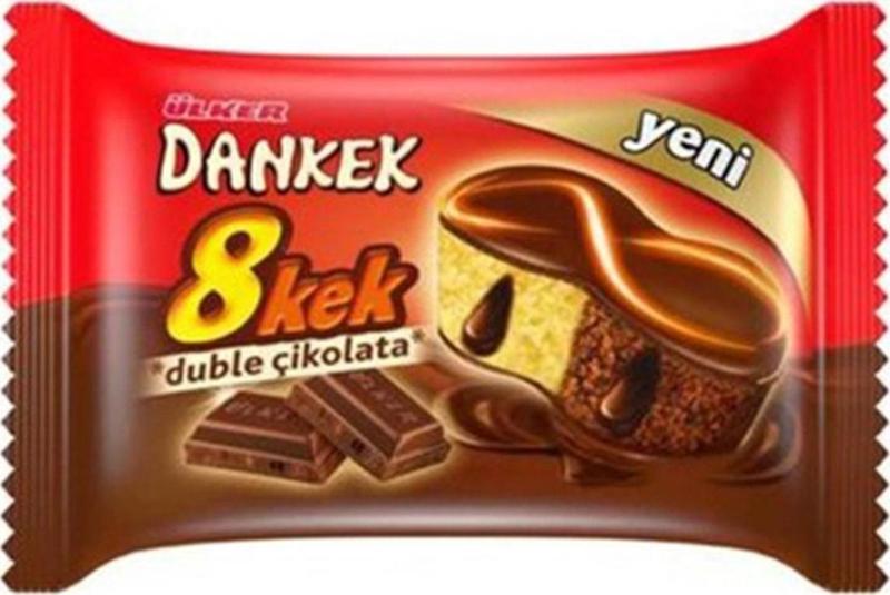 Dankek Double Çikolata 8 Kek 45 Gr