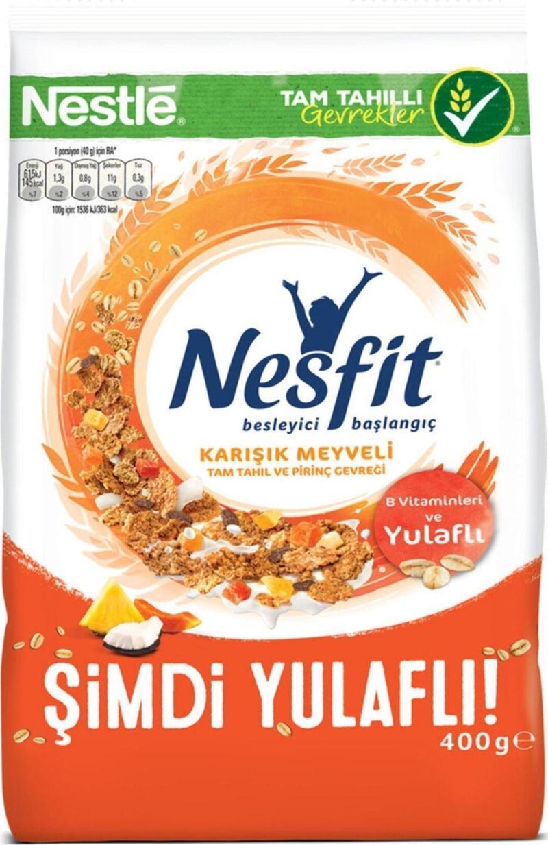 Nestle Nesfit Meyveli 400Gr X 10 Adet