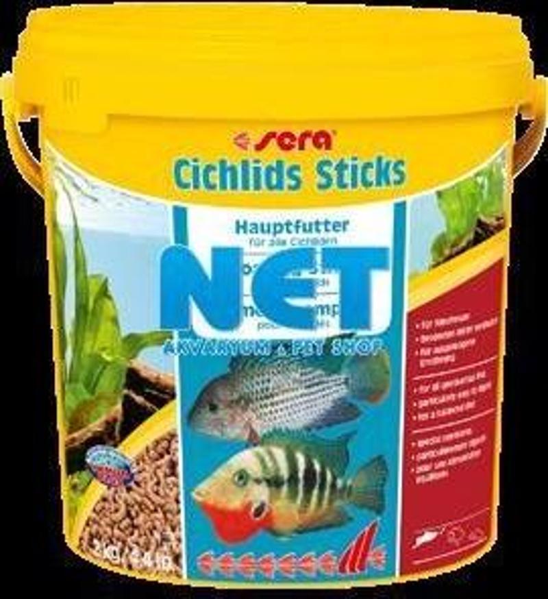 Cichlid Sticks 250 gr Poşette Skt : 10/2025 Kovadan Bölme