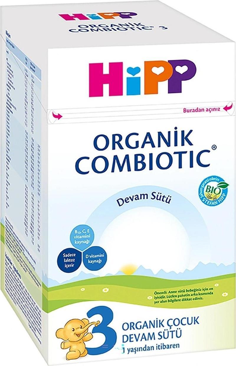 3 Organik Combiotic Bebek Sütü 800 gr