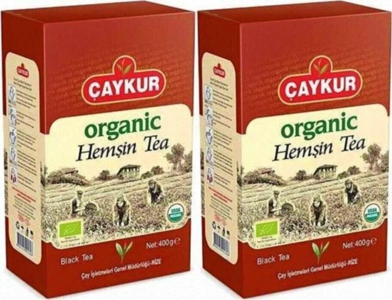 Organik Hemşin Çayı Karton Kutu 400 Gr 2'Li Paket