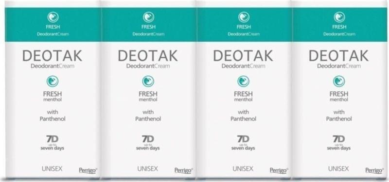 Krem Deodorant Fresh 35 Ml X 4 Adet