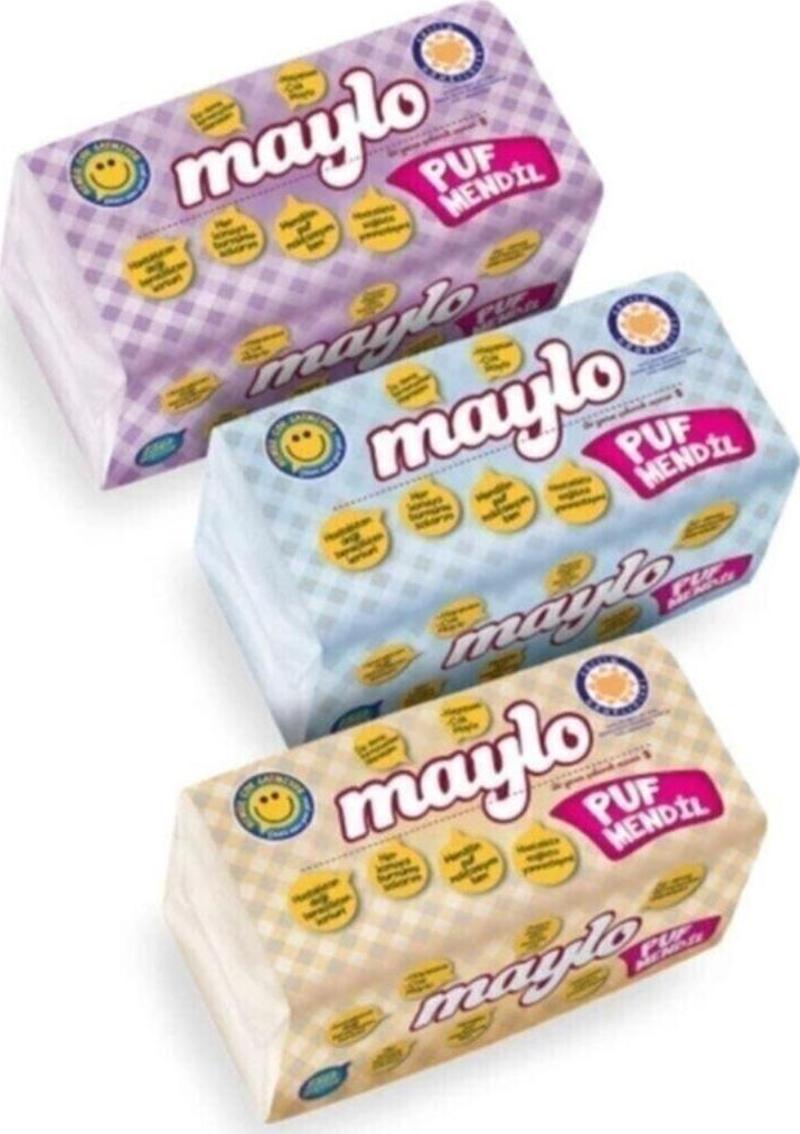 Çek Kullan Puf Mendil 150 Yaprak X 3 Adet