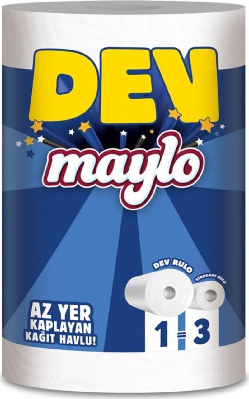 Dev Içten Çekmeli 600 Yaprak Rulo 3 Paket