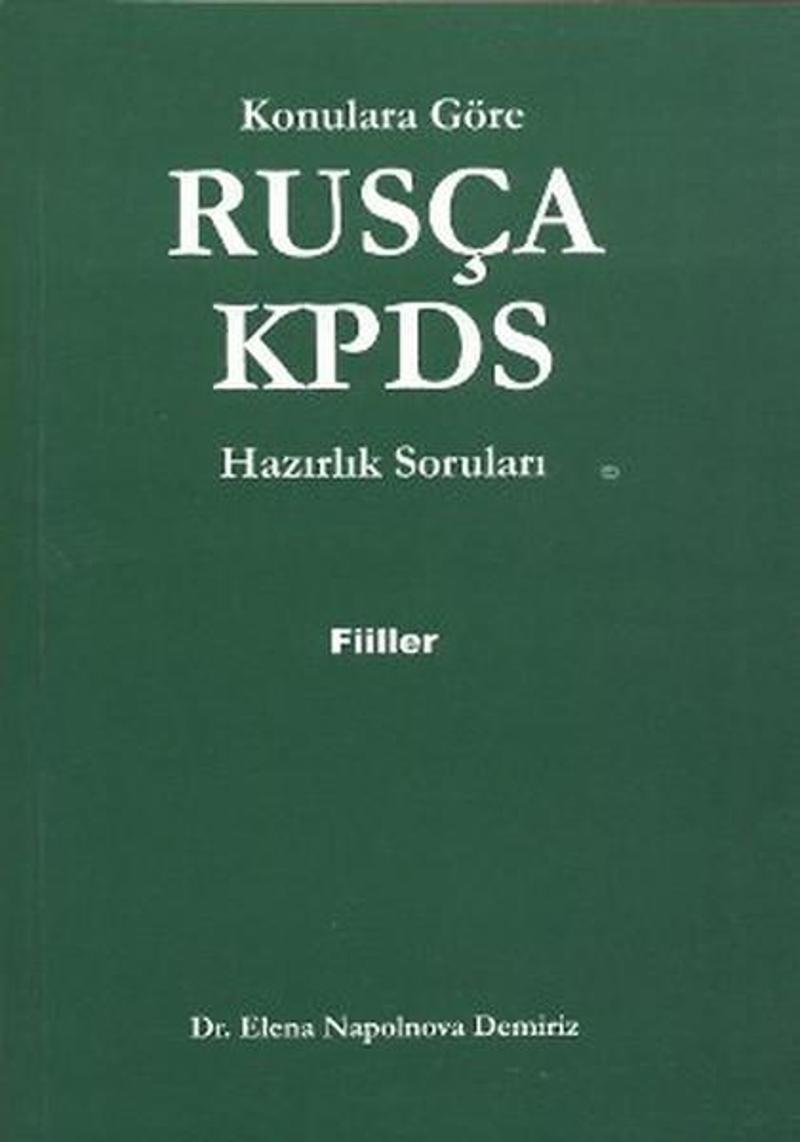 Rusça KPDS Konulara Göre Hazırlık Soruları (Fiiller)