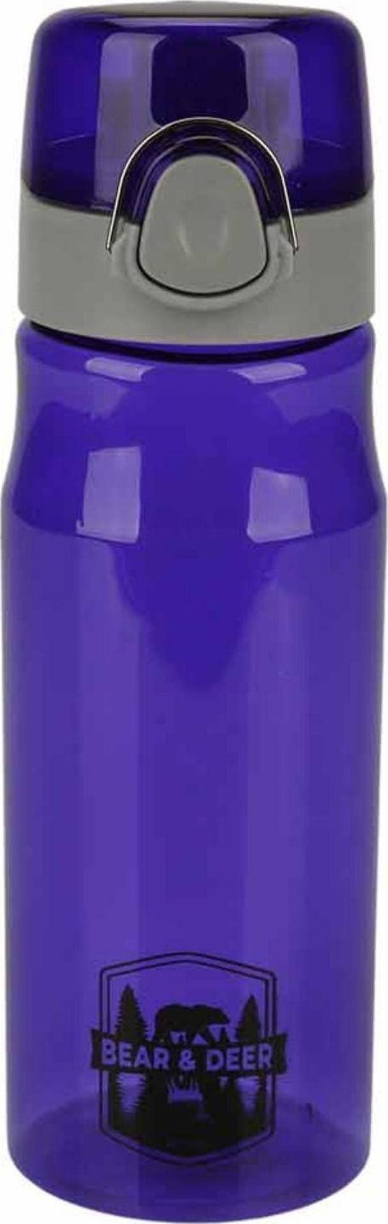 Bear&Deer 800ml Pipetli Taşıma Kulplu Şık Tasarım Su Matarası