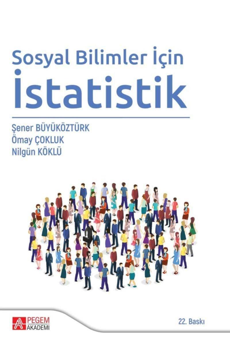 Pegem Akademi Yayıncılık Pegem Güncel Sosyal Bilimler için İstatistik