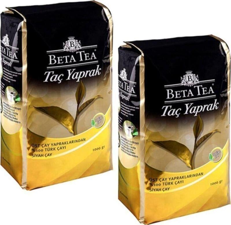 Beta Taç Yaprak Türk Çayı 1000 Gr X 2 Adet