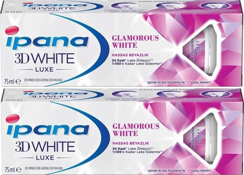 3D White Luxe Glamorous White 2 X 75 Ml