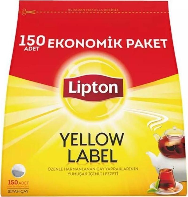 Yellow Label Demlik Siyah Poşet Çay 150 Adet