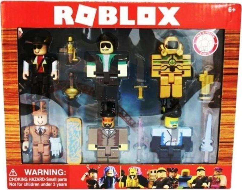 Roblox 6 Figürlü 13 Parça Kutulu Oyuncak Seti - Roblox Legend