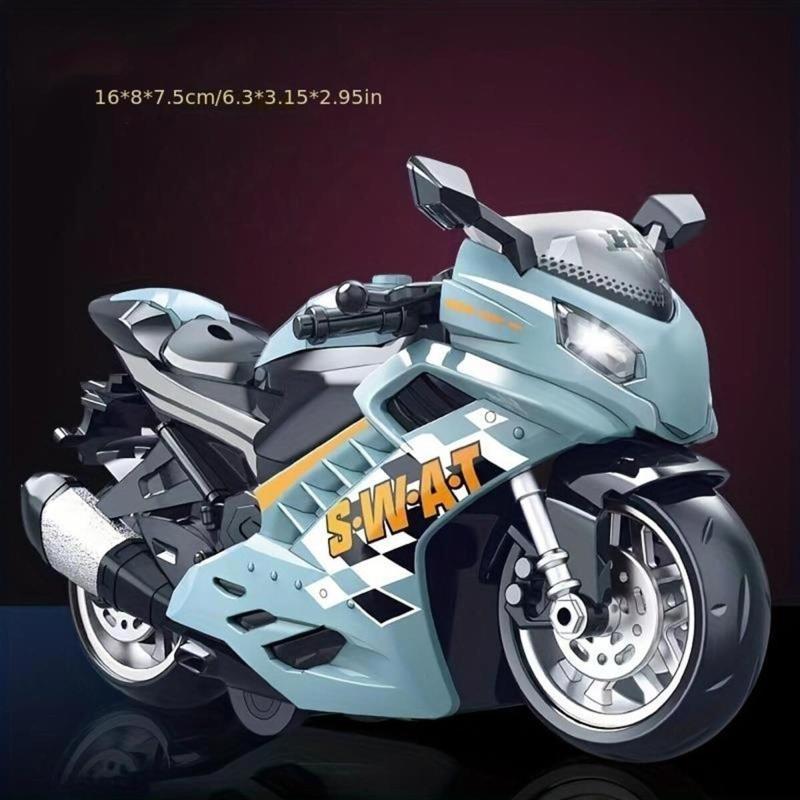 Canali Toys Sürtmeli Işıklı Sesli Kawasaki Motor 7732 Oyuncak Motor