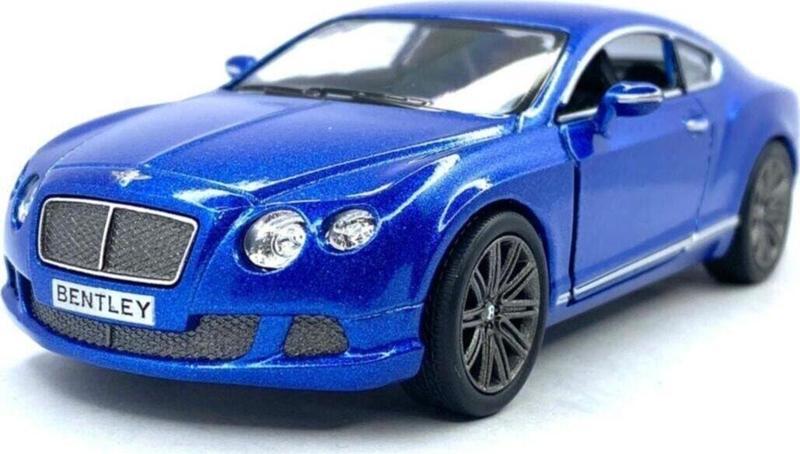 2012 Bentley Continental Gt Speed - Çek Bırak 5İnch. Lisanslı Model Araba Oyuncak Araba 1:38