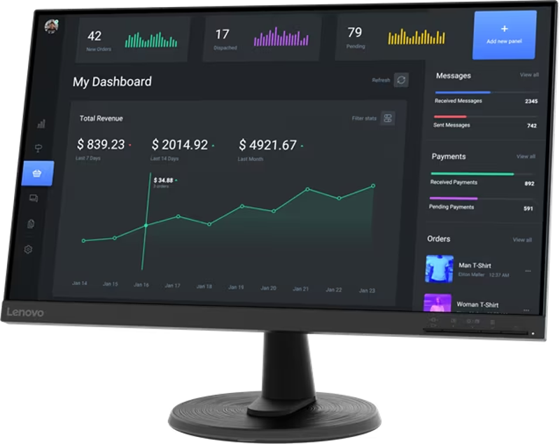 C24-40 23.8" 4ms 75Hz (Hdmı+Vga) Amd Freesync Va Panel Wled Monitör 63DCKAT6TK