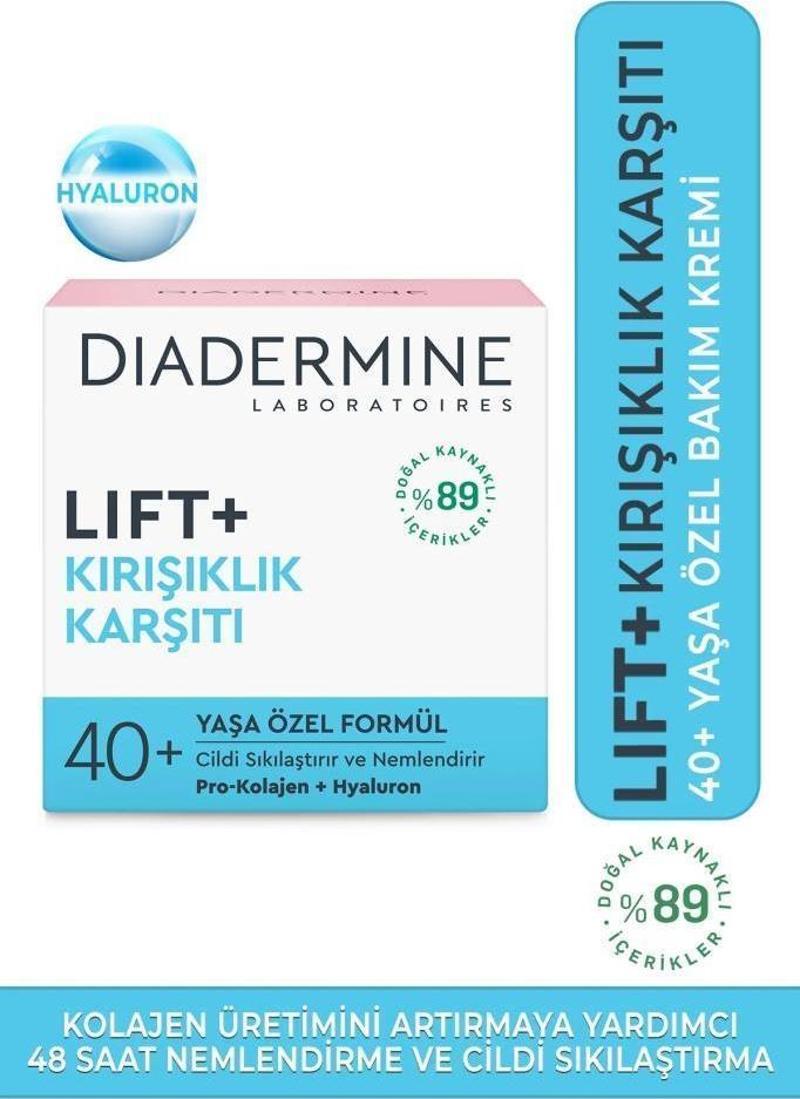 Lift+Kırışıklık Karşıtı +40 Yaş Özel Formül 50 ml