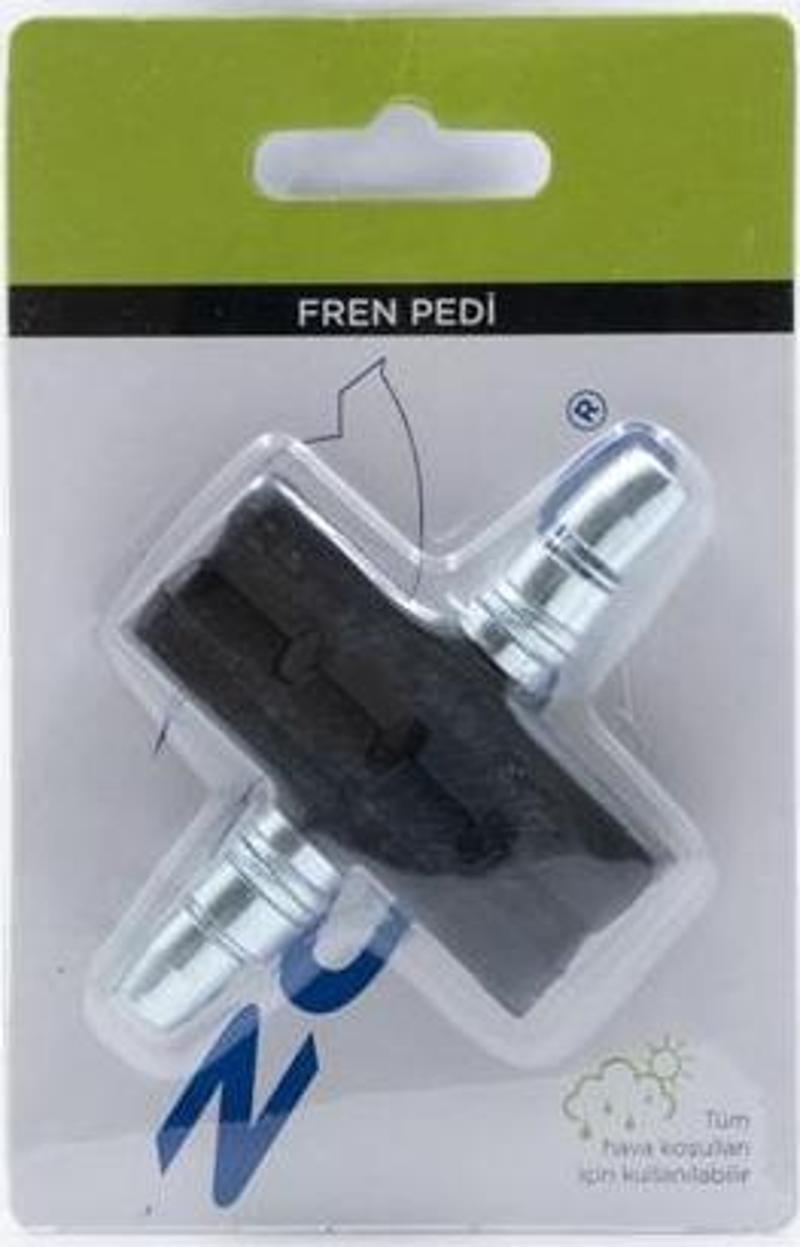 V-Fren Pabuç 60 mm 2li Paket 1 Çift Bisiklet Fren Pabucu