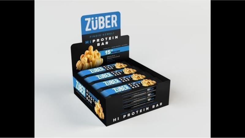 Fındık Ezmeli Yüksek Protein Bar 12 X 45 gr