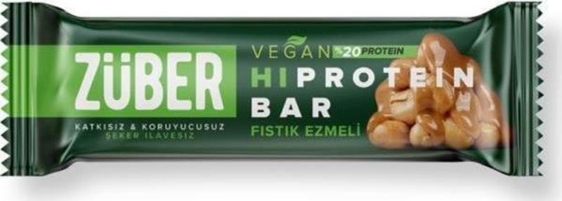 Vegan Hi-protein Bar Fıstık Ezmeli 45 G - 12 Adet X 45gr