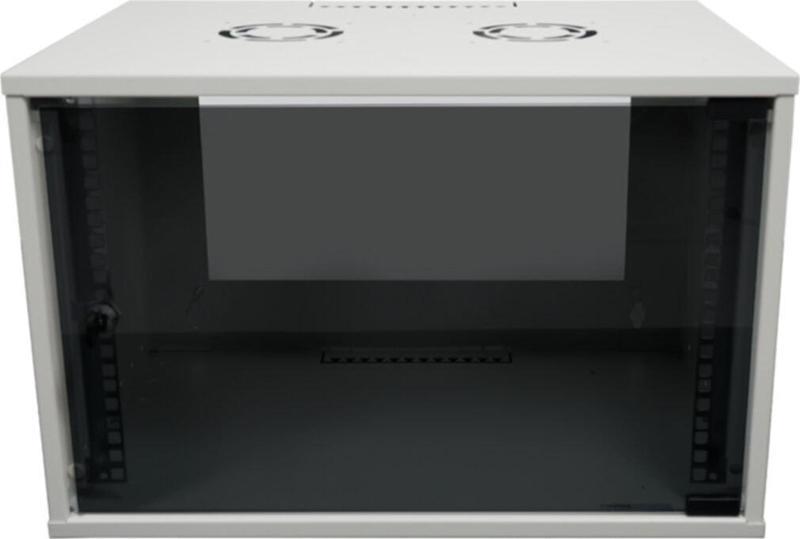 9u 600x600 Mm Duvar Tipi Soho Rack Kabinet Gri 2 Yıl Üretici Garantili
