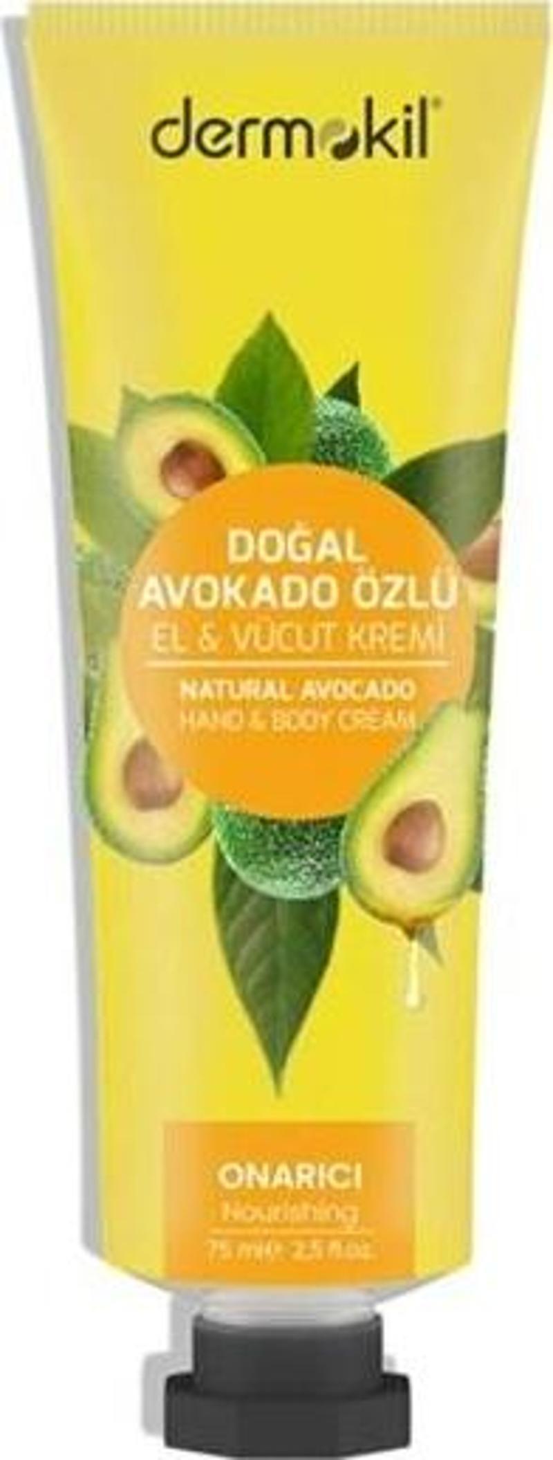 Avokado Özlü El Ve Vücut Kremi 75 Ml