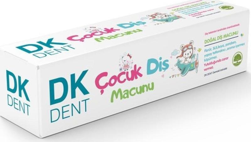 Dk Dent Dogal Aloe Vera Ve Karanfıl Ozlu Cocuk Dıs Macunu-50 ml