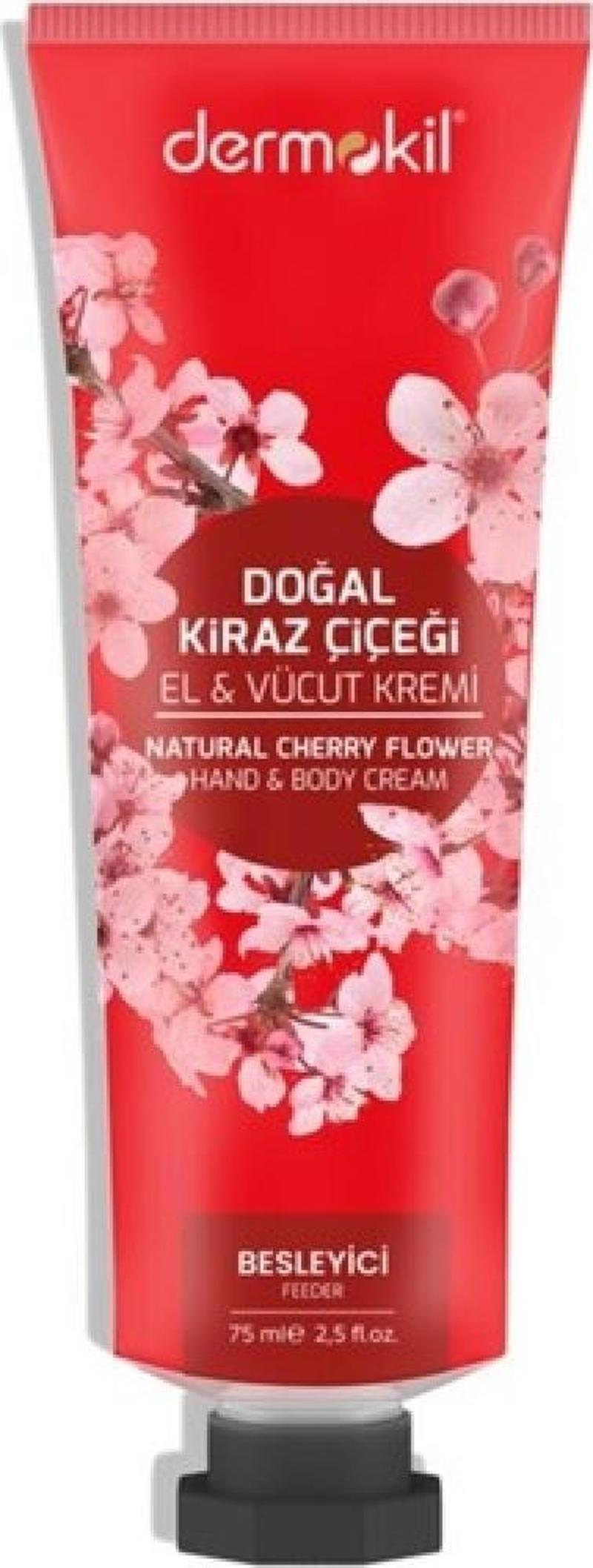 Kiraz Çiçeği El Ve Vücut Kremi 75 Ml