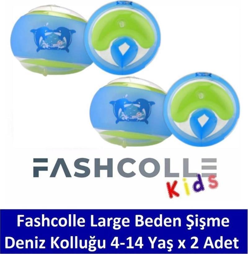Large Beden Şişme Deniz Kolluğu 4-14 Yaş x 2 Adet