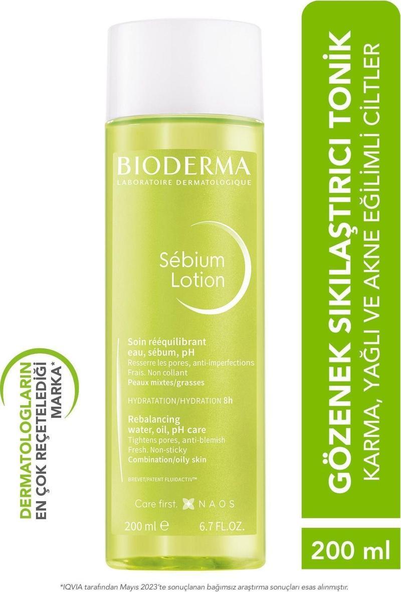 Sebium Lotion 200 ml Yağlı Ciltler için Tonik