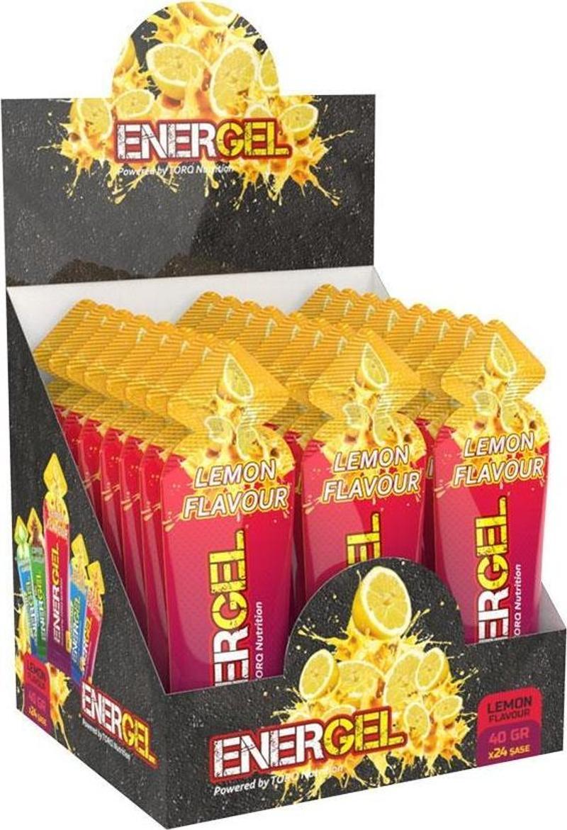 ENERGEL Enerji ve Performans Jeli 40 Gr 24 Adet - Limon