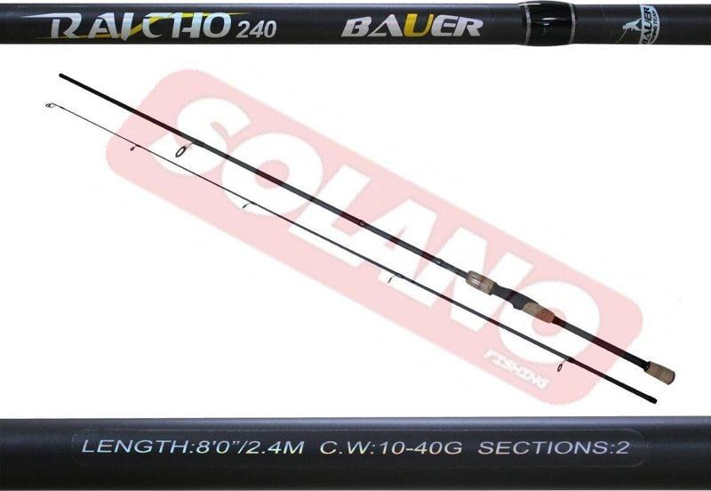 Bauer Raıcho 240 10-40 Gr Atarlı Olta Kamışı, Balıkçı Oltası