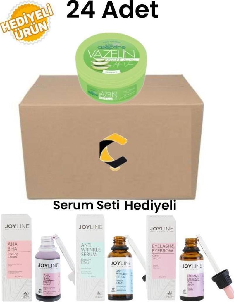 Aloe Vera Vazeline 150 ML 24 Adet+Joy Line 3'Lü Set