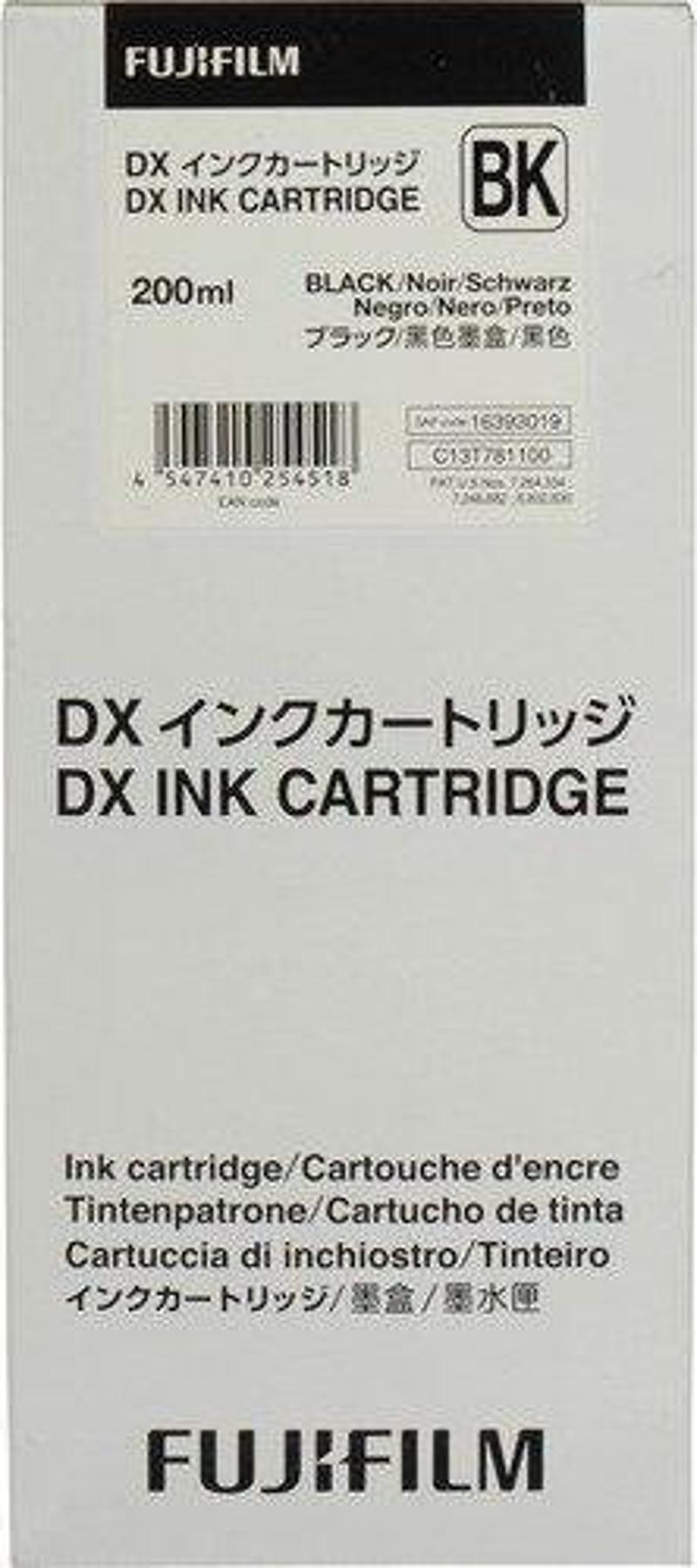 DX100 Yazıcı için Fujifilm Siyah Mürekkep Kartuşu
