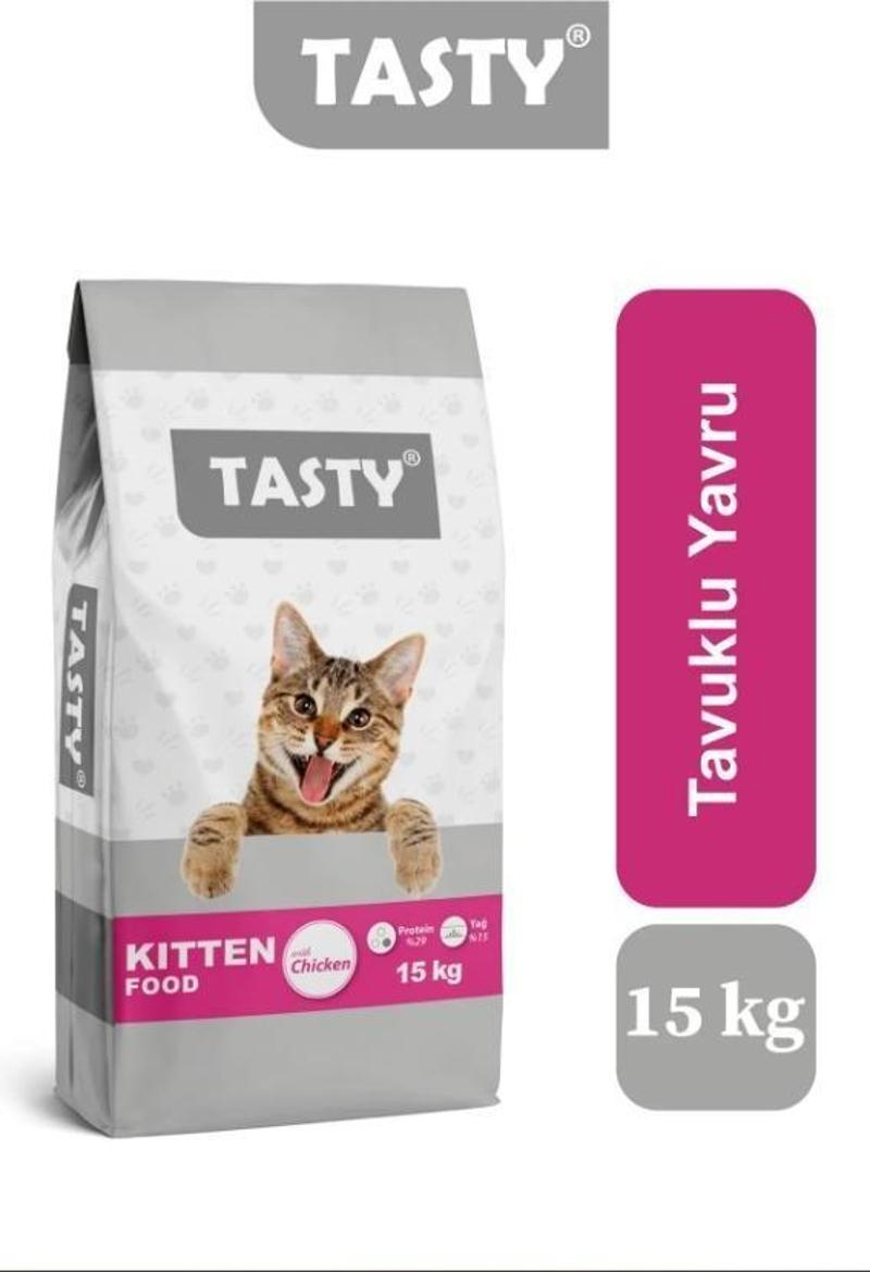 Tavuklu Yavru Kedi Maması 15 Kg