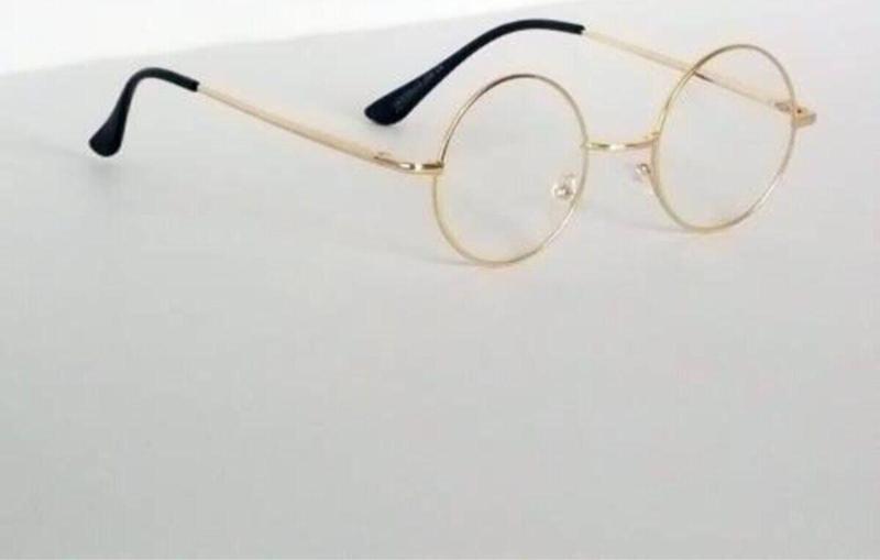Hkostüm Gold Çerçeve Harry Potter Gryffindor Yuvarlak Gözlük