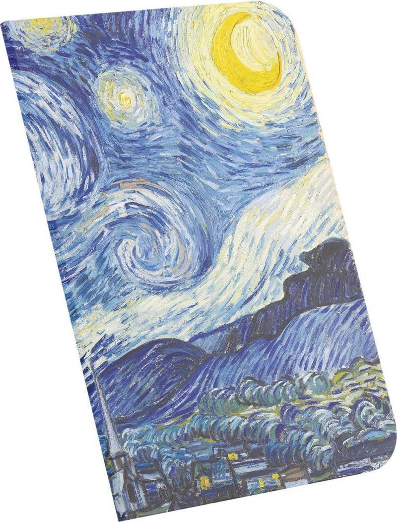 A4 Defter 1 - Van Gogh - The Starry Night, 1889 - Çizgisiz 64 Sayfa - 21x29,7 Cm