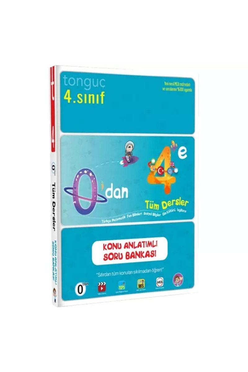Tonguç Akademi 4. Sınıf 0'dan 4'e Konu Anlatımlı Soru Bankası 2022