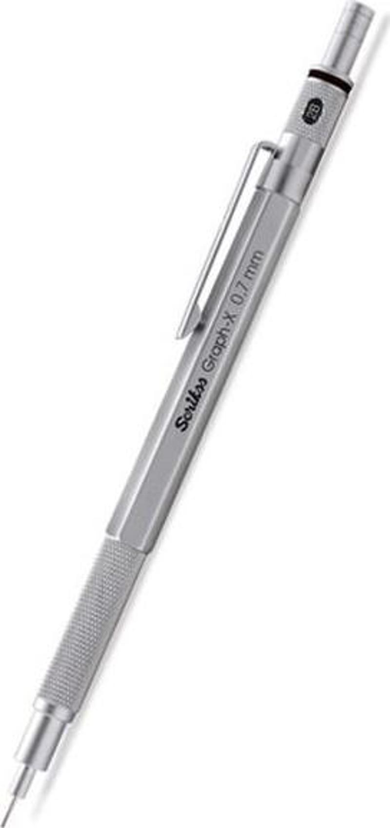 Scrikss Graph-X Metal Versatil 07 mm Saten Gri