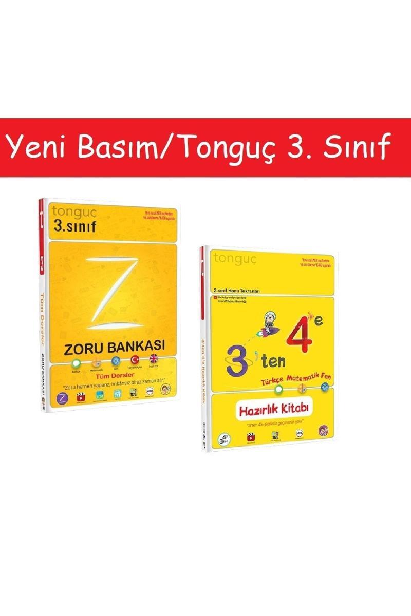 Tonguç Akademi Tonguç 3. Sınıf Tüm Dersler Zoru Bankası & 3'ten 4'e Türkçe Matematik Fen Hazırlık Kitabı