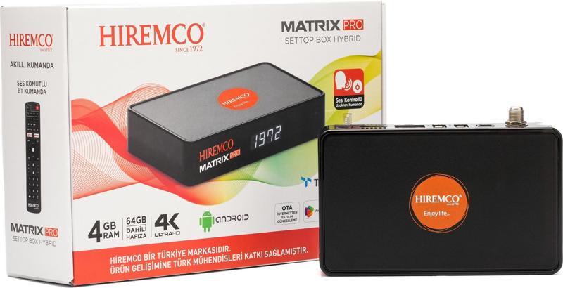 Matrix Pro 4K UHD Android 10 Uydu Alıcısı