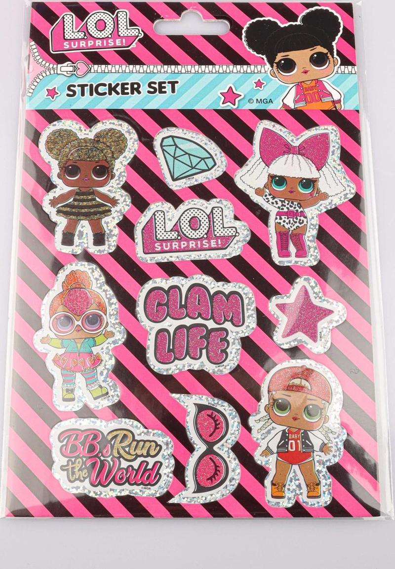 L.O.L. SURPRISE LİSANSLI STICKER SET